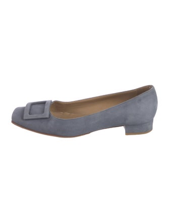 Ann Mashburn Suede Ballet Flats