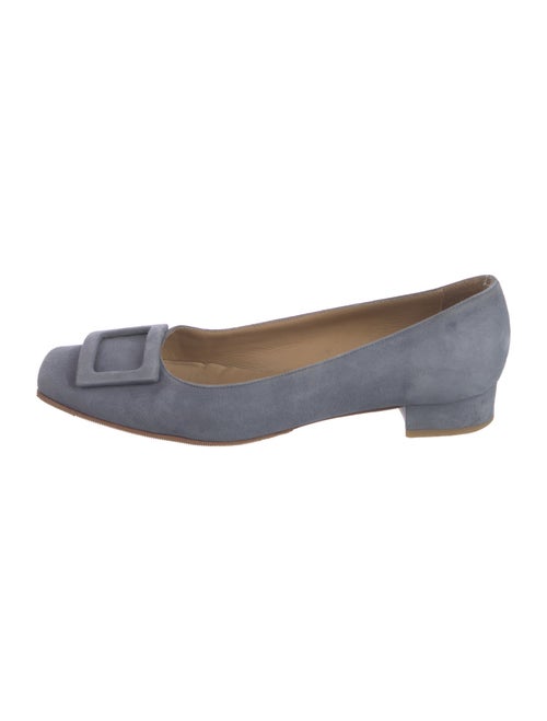 Ann Mashburn Suede Ballet Flats