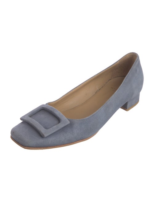 Ann Mashburn Suede Ballet Flats