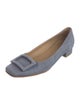 Ann Mashburn Suede Ballet Flats
