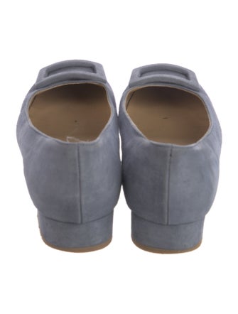 Ann Mashburn Suede Ballet Flats