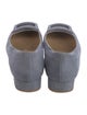 Ann Mashburn Suede Ballet Flats