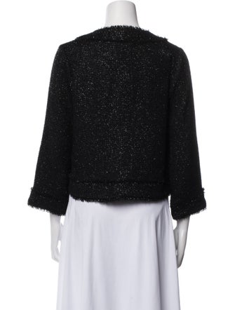 Ann Mashburn Wool Tweed Pattern Evening Jacket