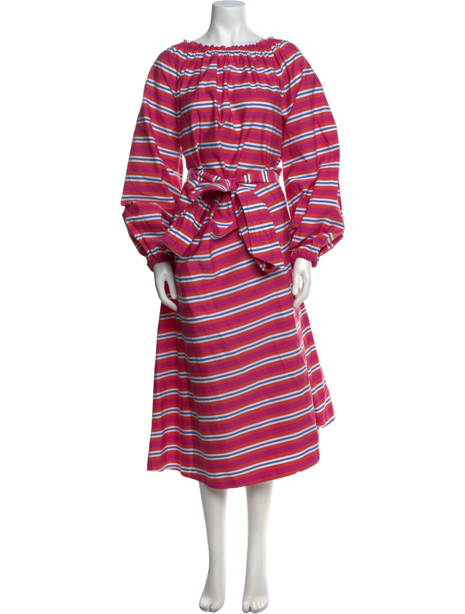 Ann Mashburn Striped Long Dress
