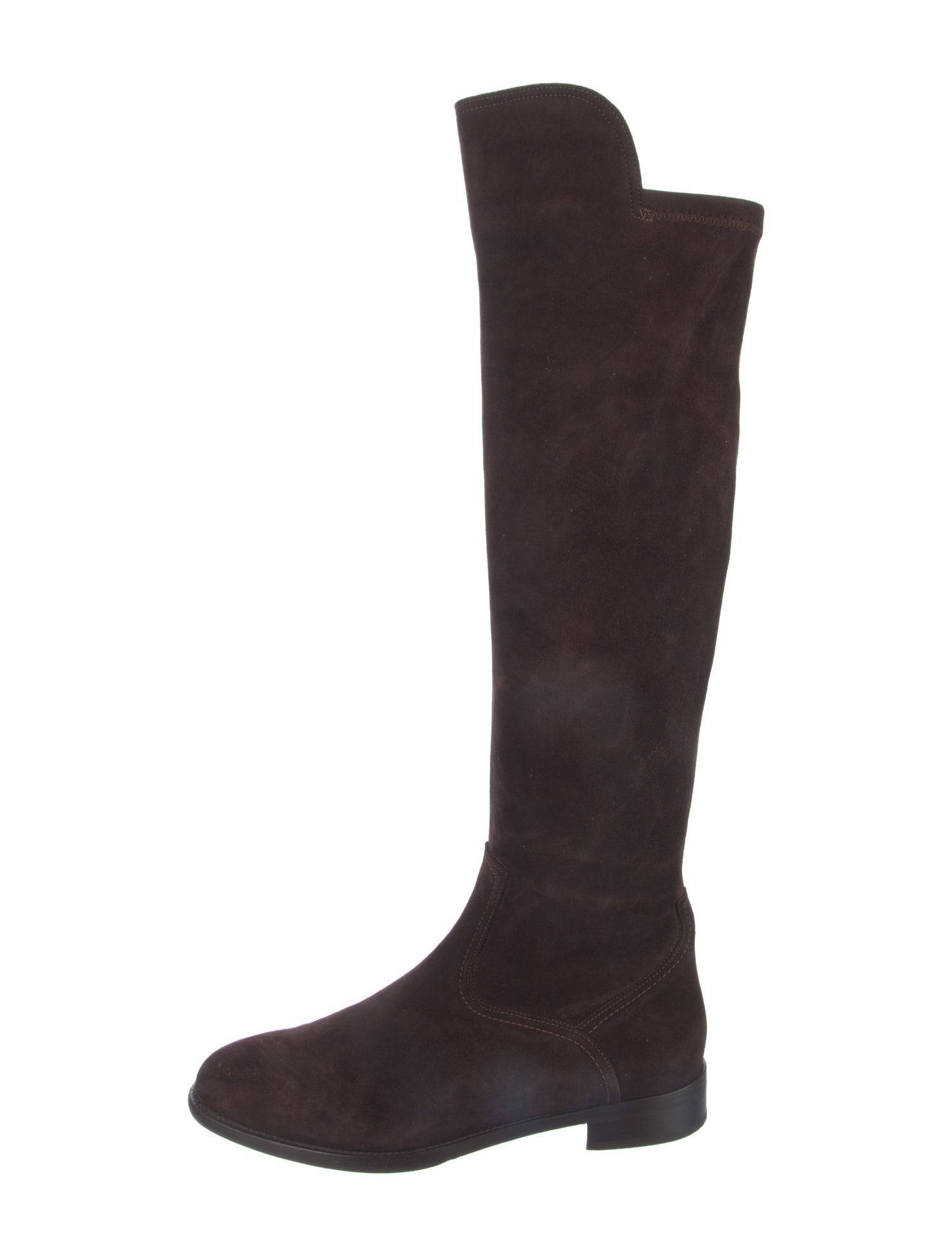 Ann Mashburn Suede Riding Boots