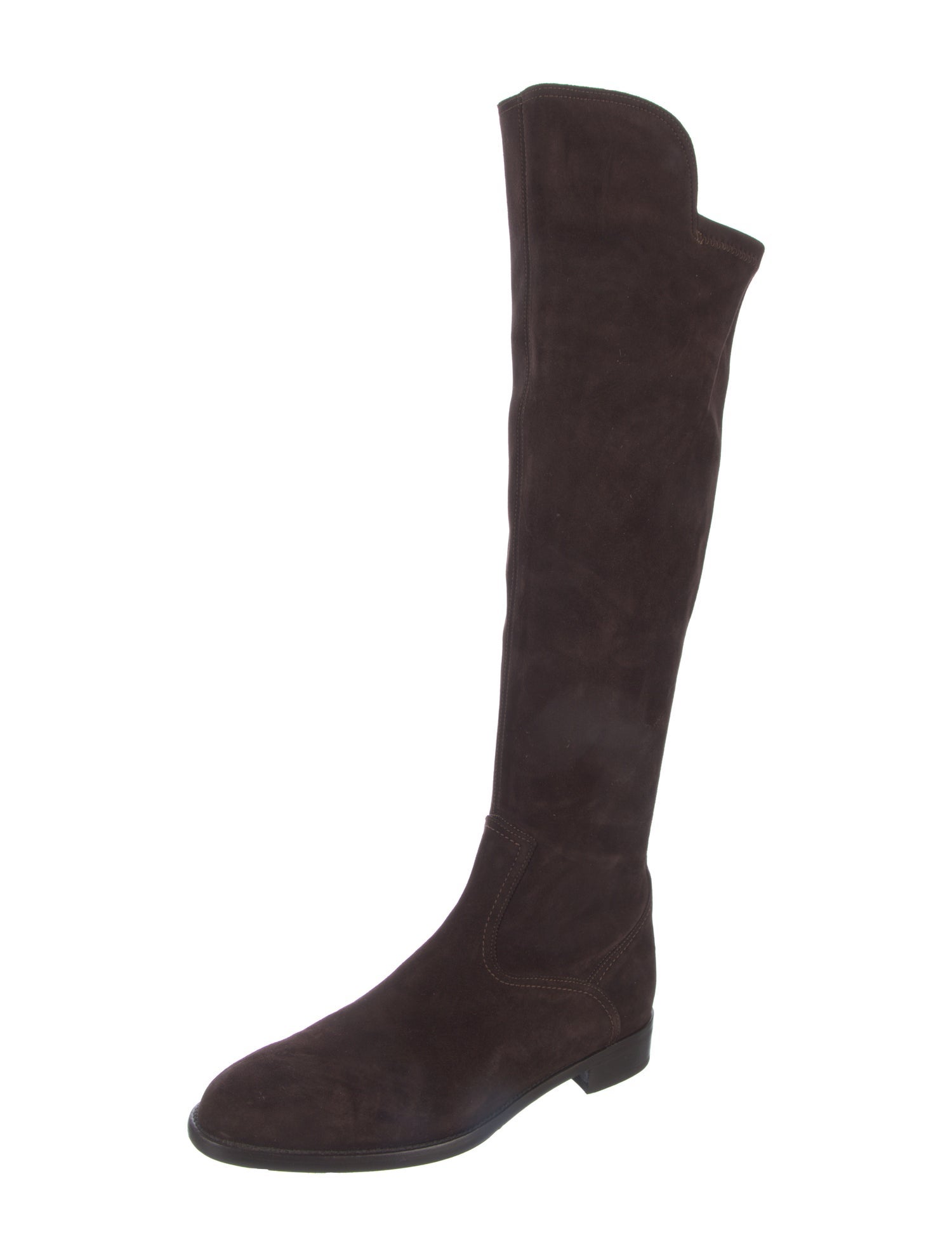 Ann Mashburn Suede Riding Boots