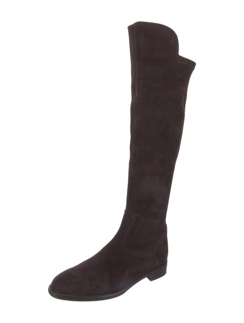 Ann Mashburn Suede Riding Boots