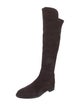 Ann Mashburn Suede Riding Boots