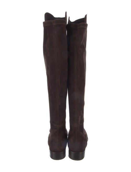 Ann Mashburn Suede Riding Boots