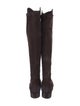 Ann Mashburn Suede Riding Boots