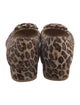 Ann Mashburn Ponyhair Animal Print Flats