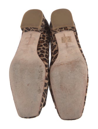 Ann Mashburn Ponyhair Animal Print Flats