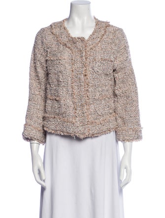 Ann Mashburn Tweed Pattern Evening Jacket