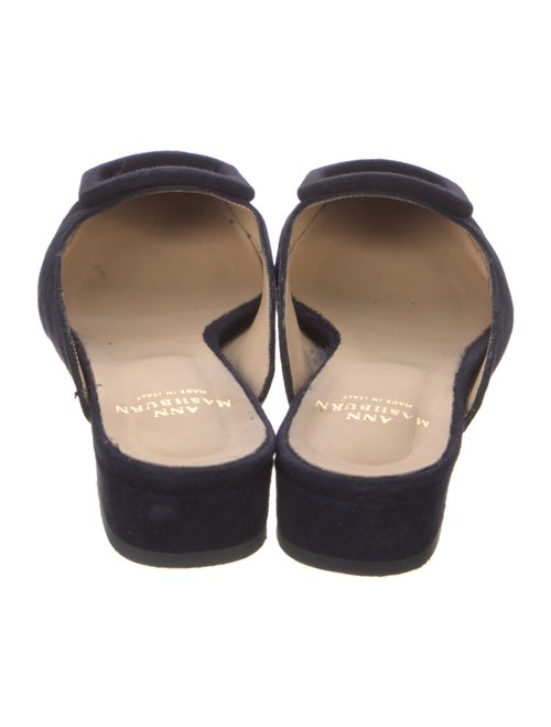 Ann Mashburn Suede Mules