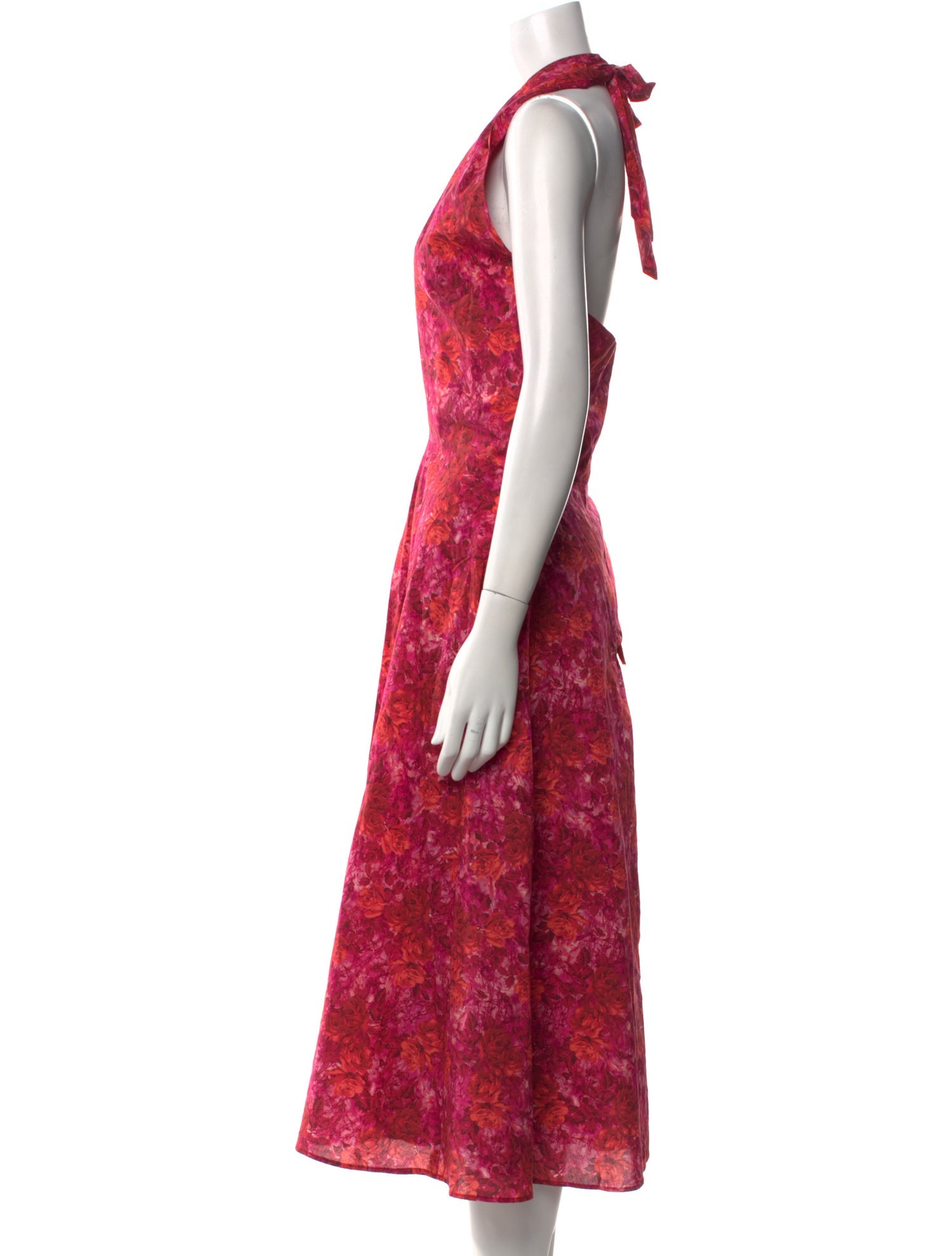Ann Mashburn Floral Print Long Dress