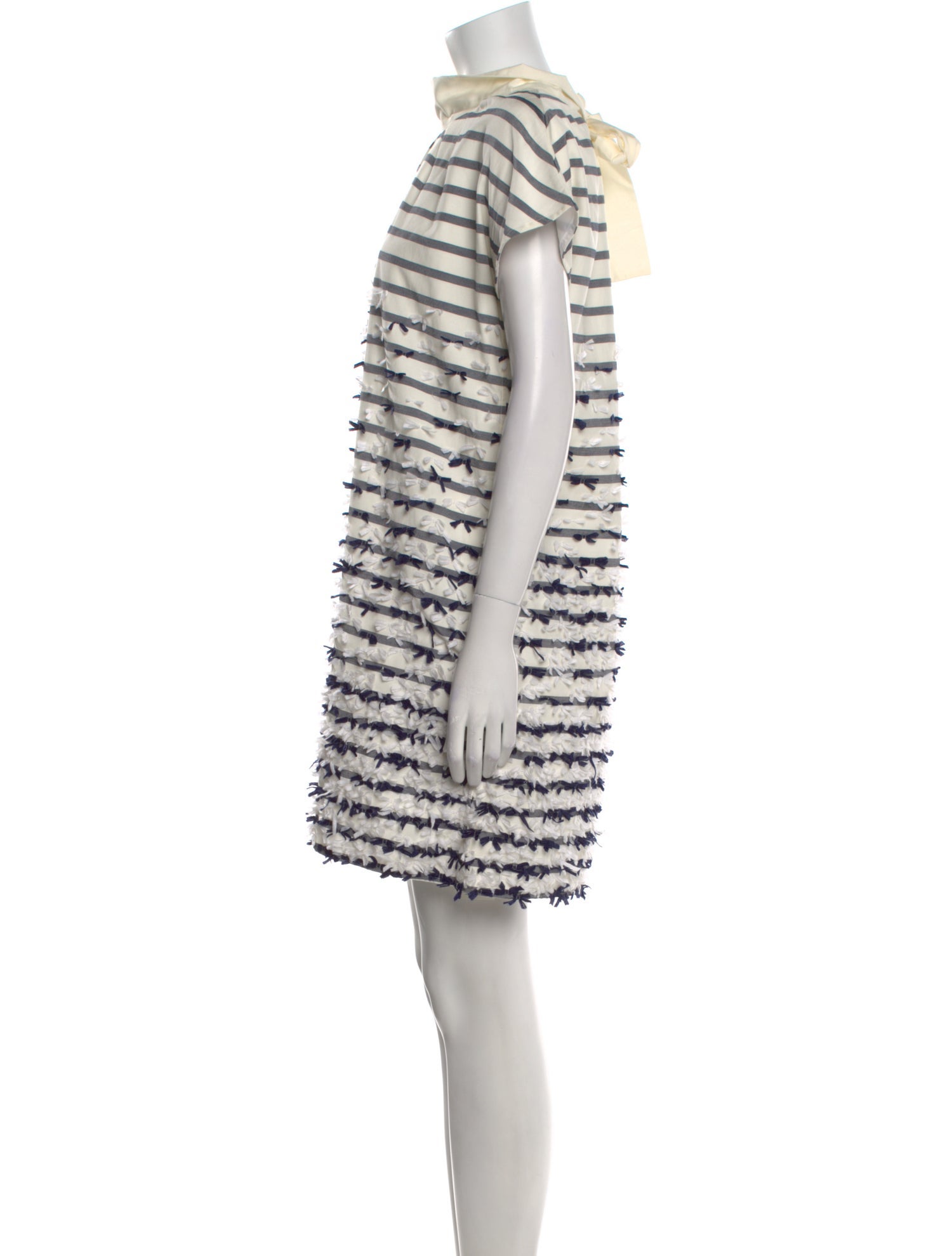 Ann Mashburn Striped Mini Dress