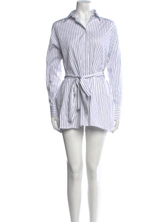 Ann Mashburn Striped Mini Dress