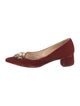 Ann Mashburn Velvet Pumps