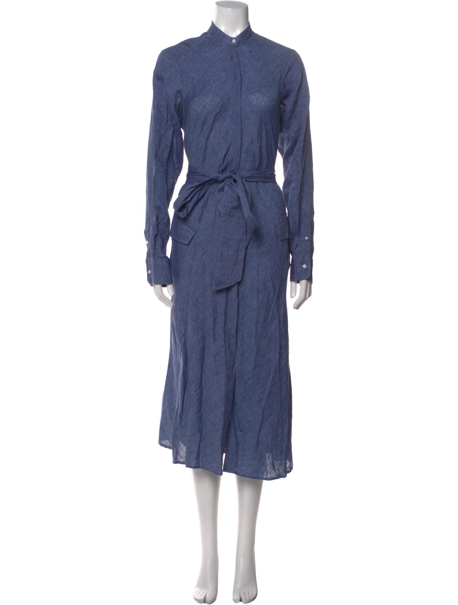 Ann Mashburn Linen Midi Length Dress