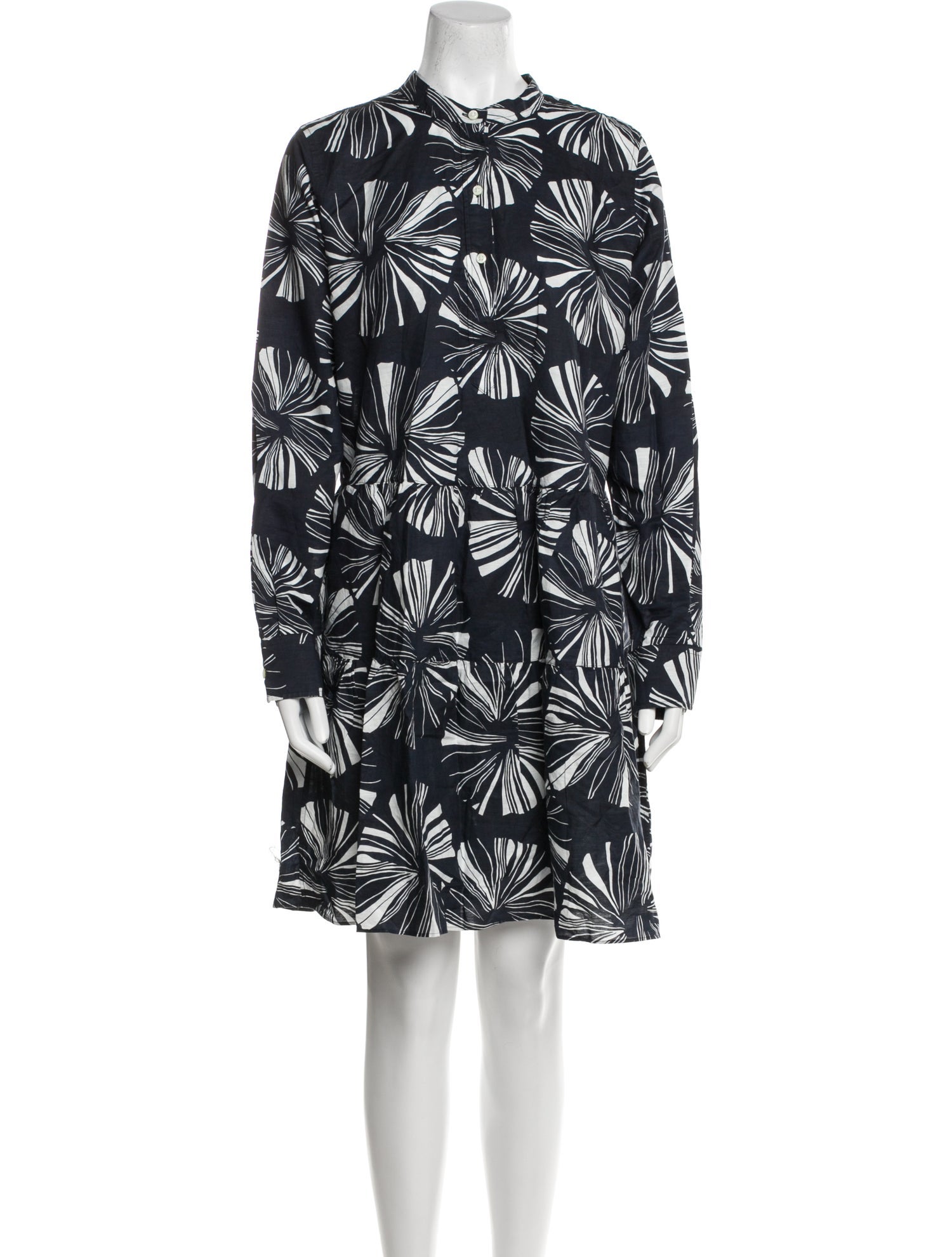 Ann Mashburn Linen Knee-Length Dress