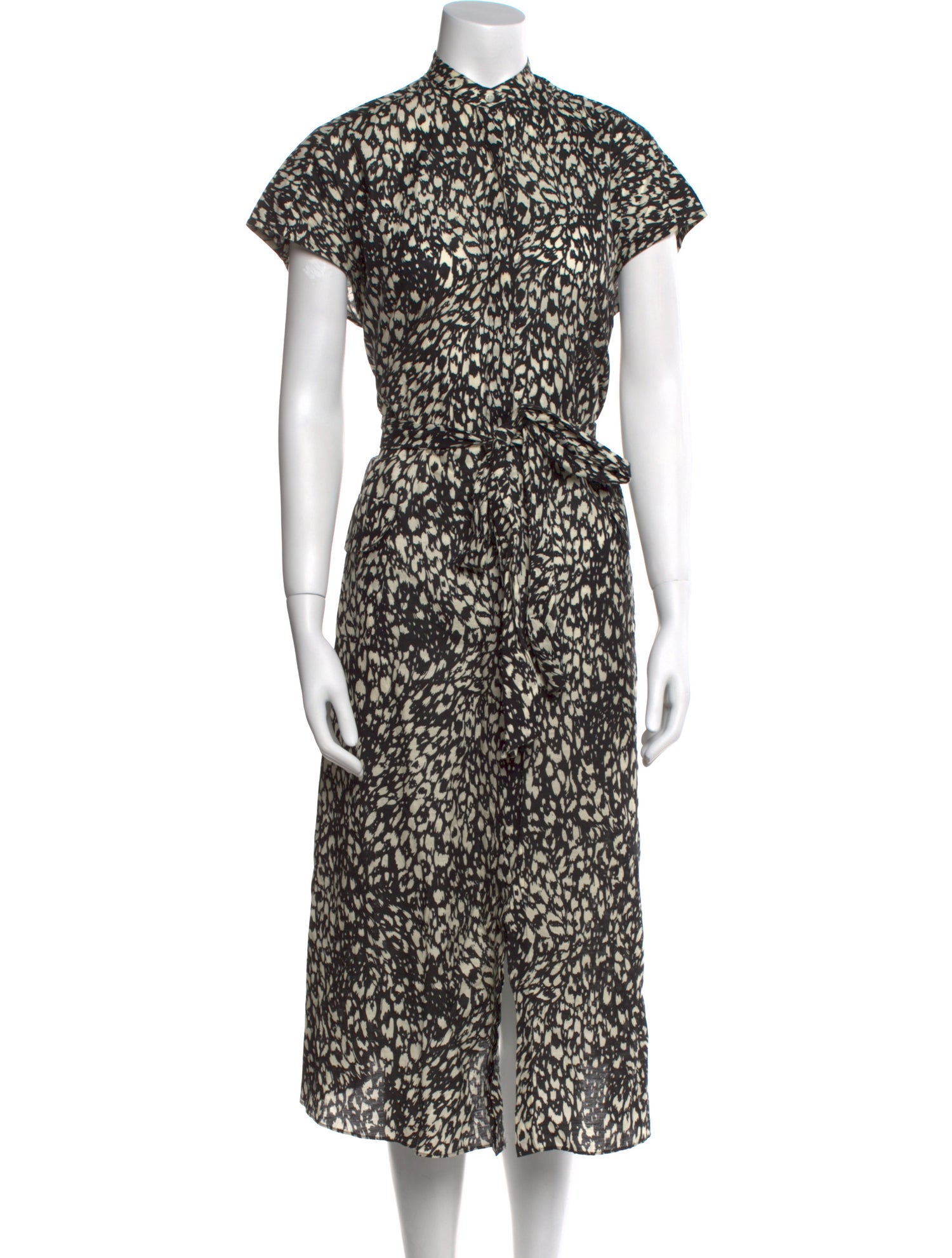 Ann Mashburn Linen Midi Length Dress