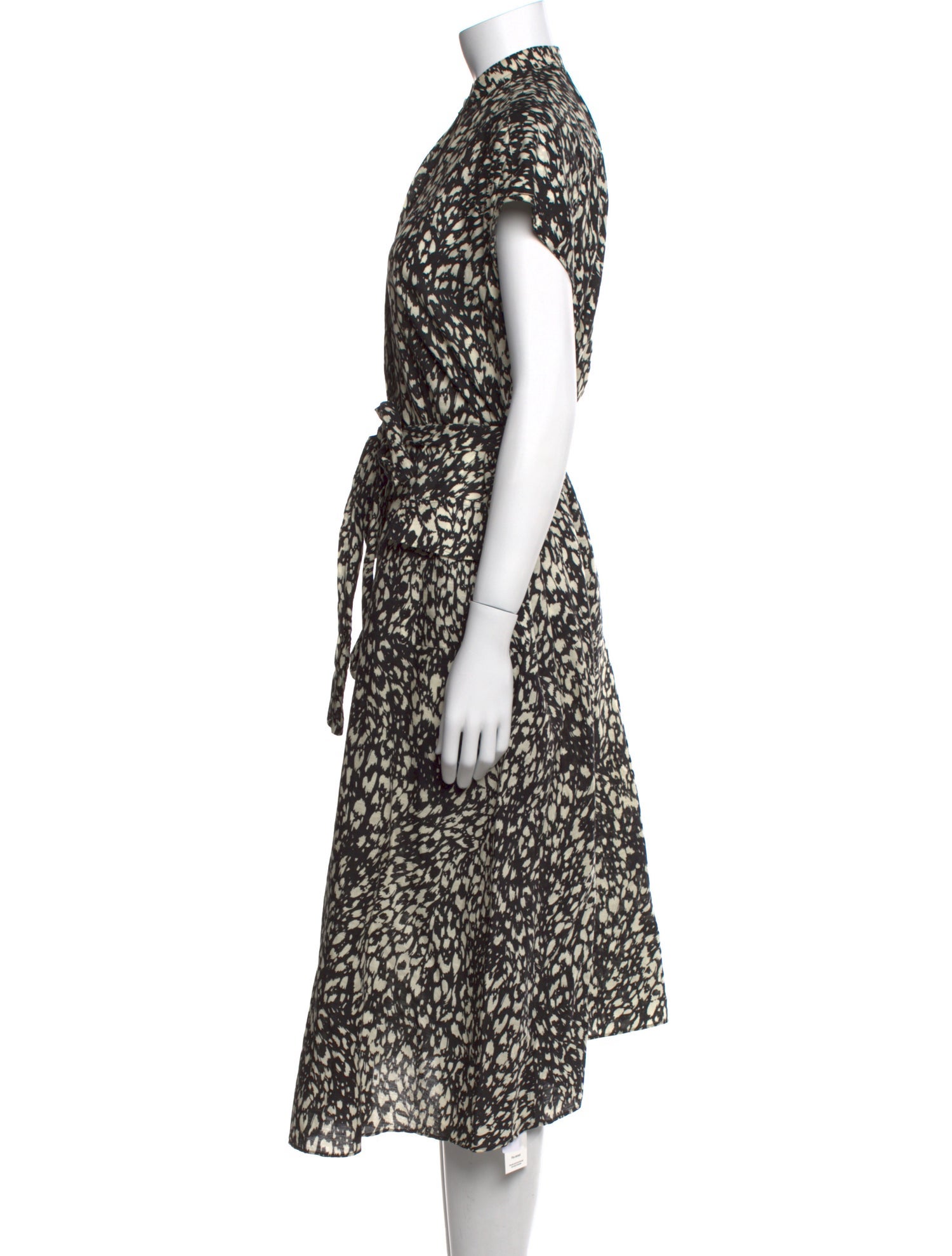 Ann Mashburn Linen Midi Length Dress
