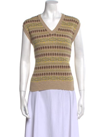 Ann Mashburn Merino Wool Striped Sweater