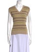 Ann Mashburn Merino Wool Striped Sweater