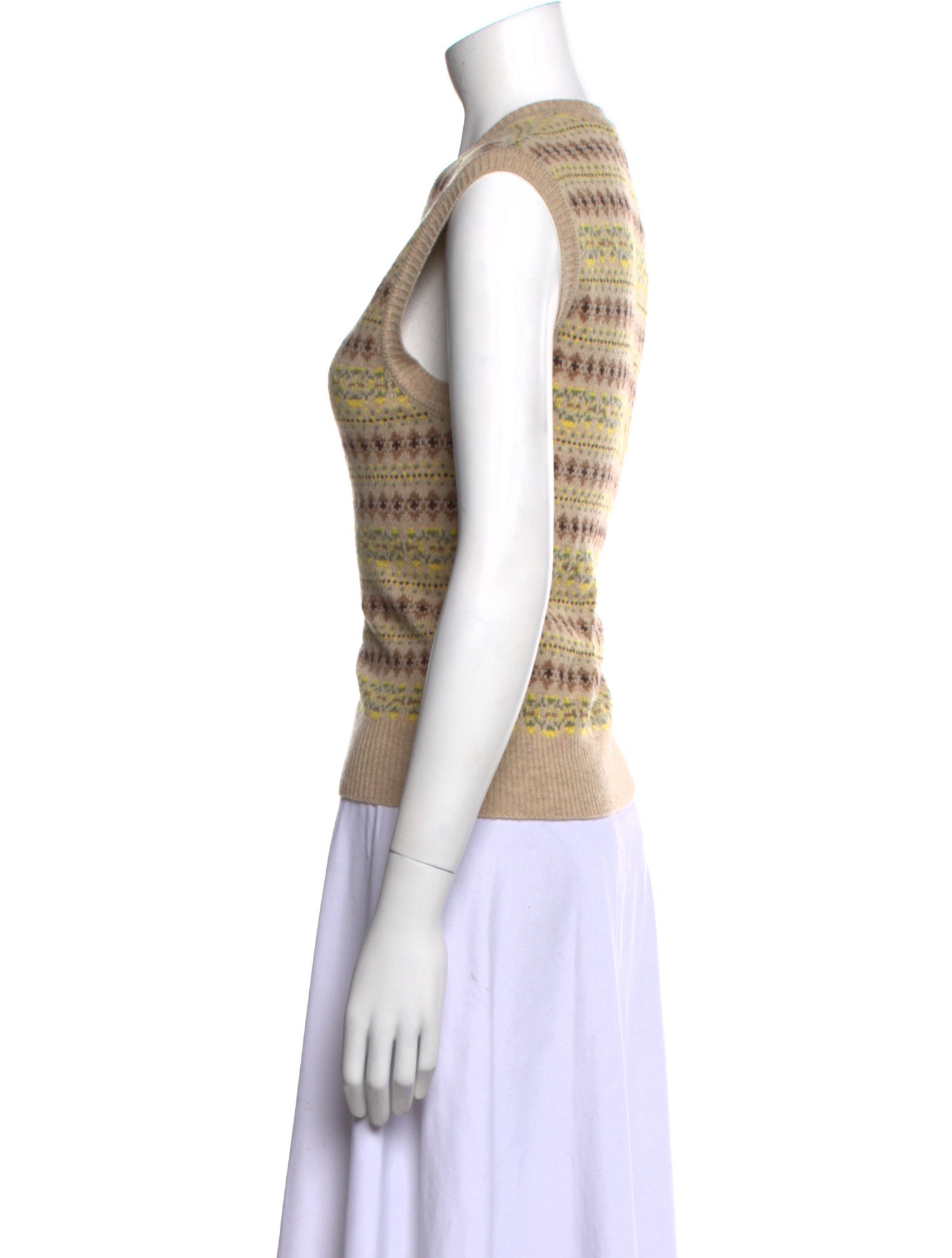 Ann Mashburn Merino Wool Striped Sweater