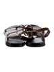 Ann Mashburn Leather Slingback Sandals