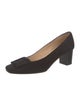 Ann Mashburn Suede Pumps