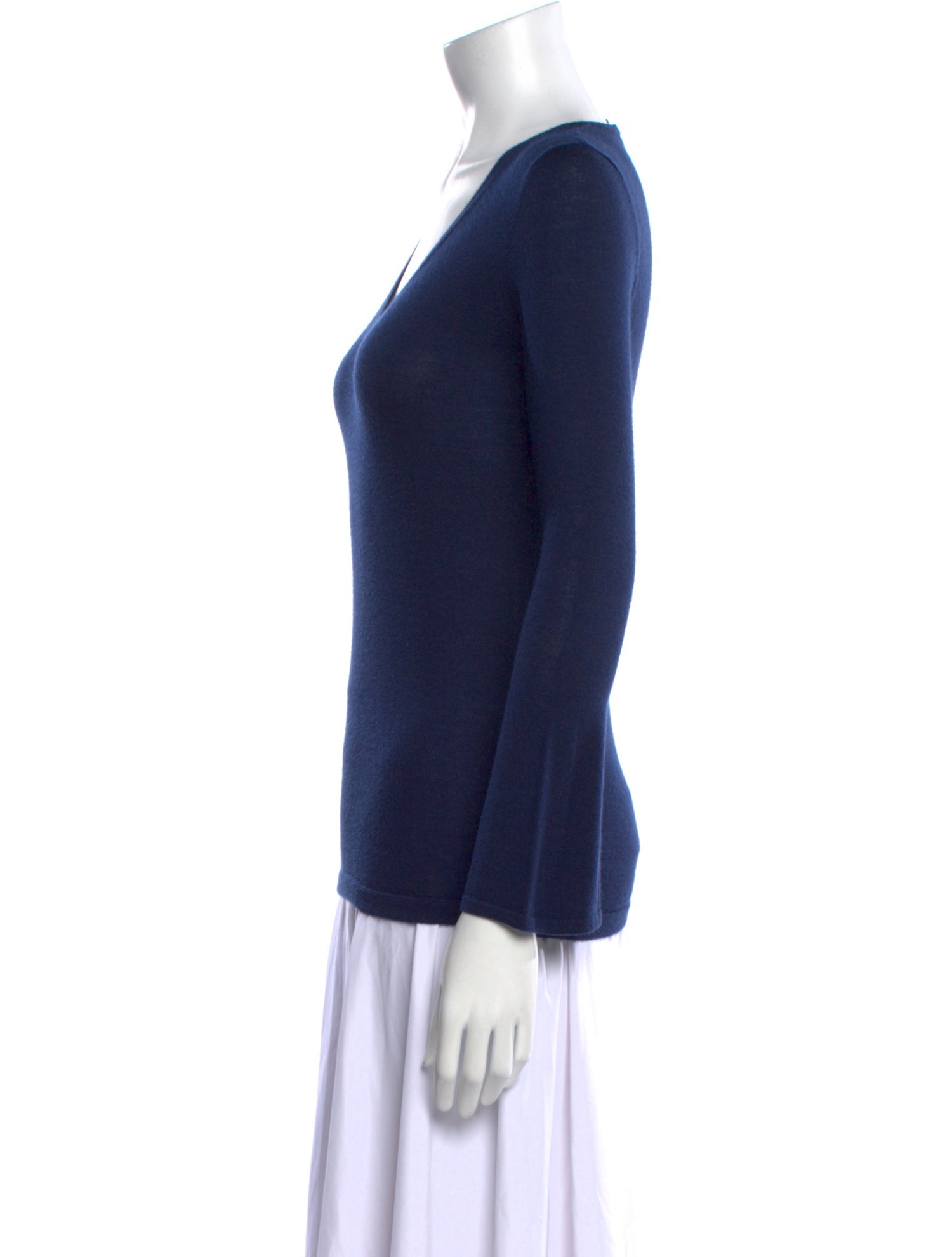 Ann Mashburn Cashmere V-Neck Sweater
