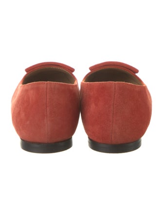 Ann Mashburn Suede Ballet Flats