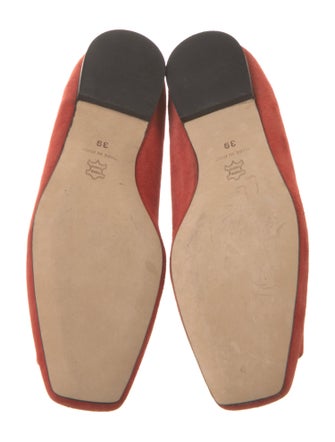 Ann Mashburn Suede Ballet Flats