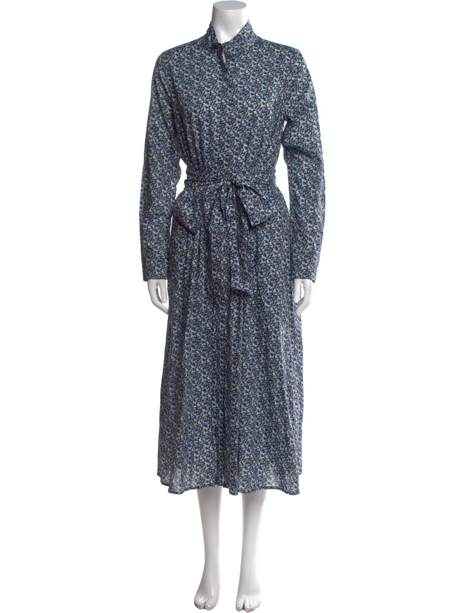 Ann Mashburn Floral Print Long Dress