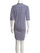 Ann Mashburn Striped Mini Dress