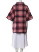 Ann Mashburn Wool Plaid Print Jacket