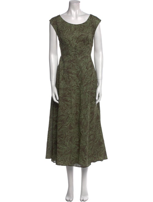 Ann Mashburn Printed Long Dress