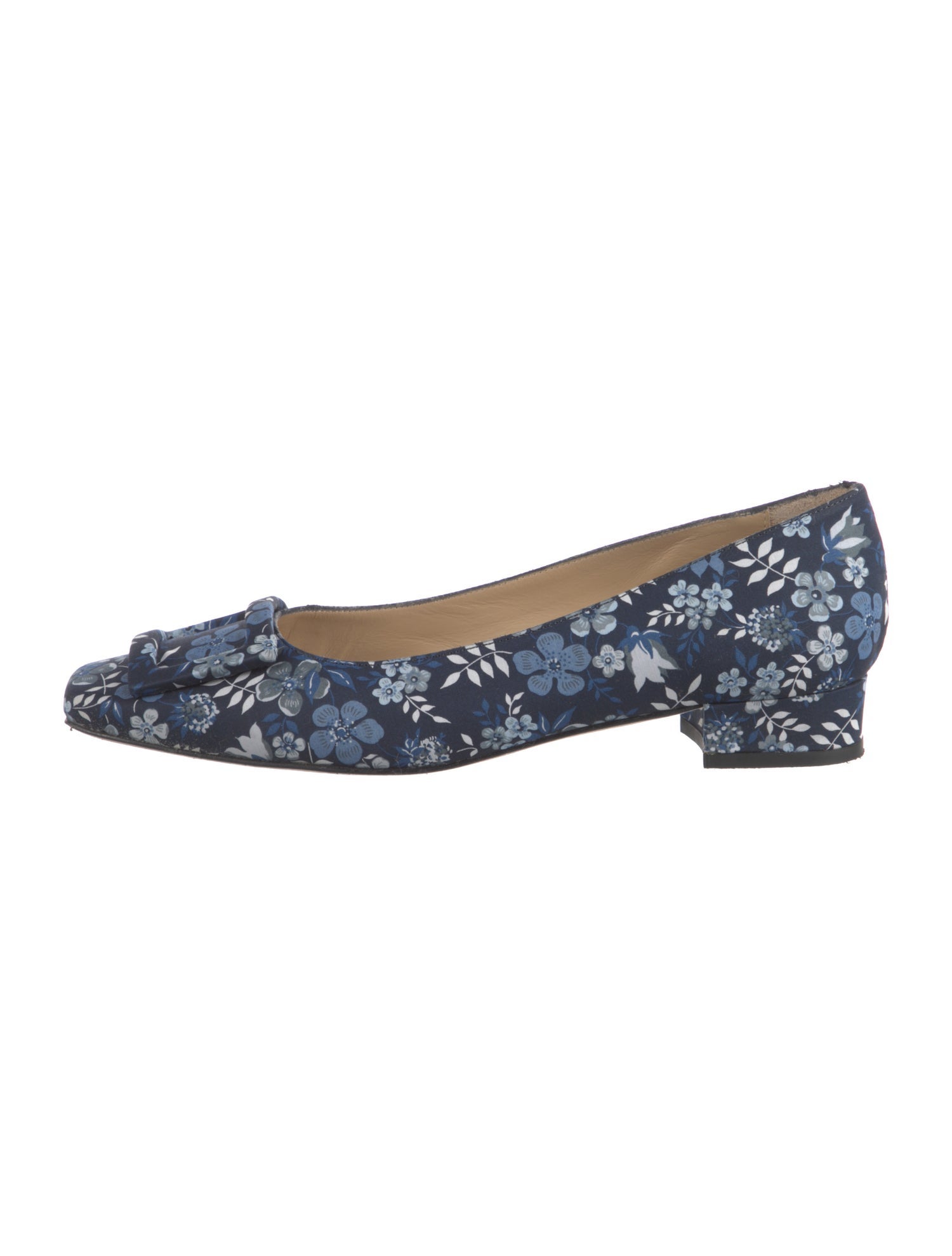 Ann Mashburn Floral Print Pumps