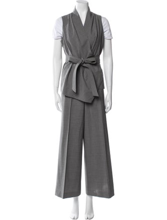 Ann Mashburn Wool Pantsuit