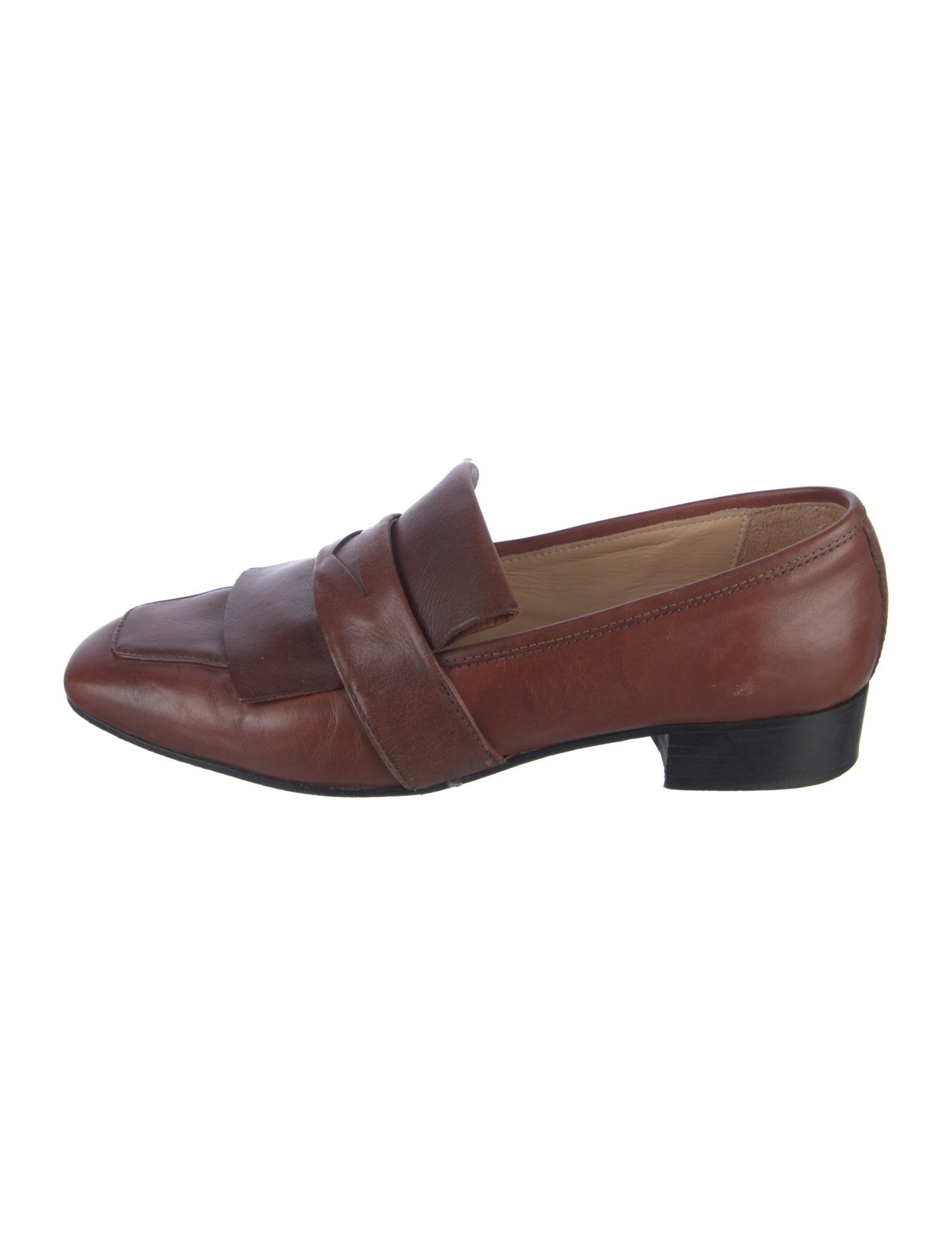 Ann Mashburn Leather Loafers