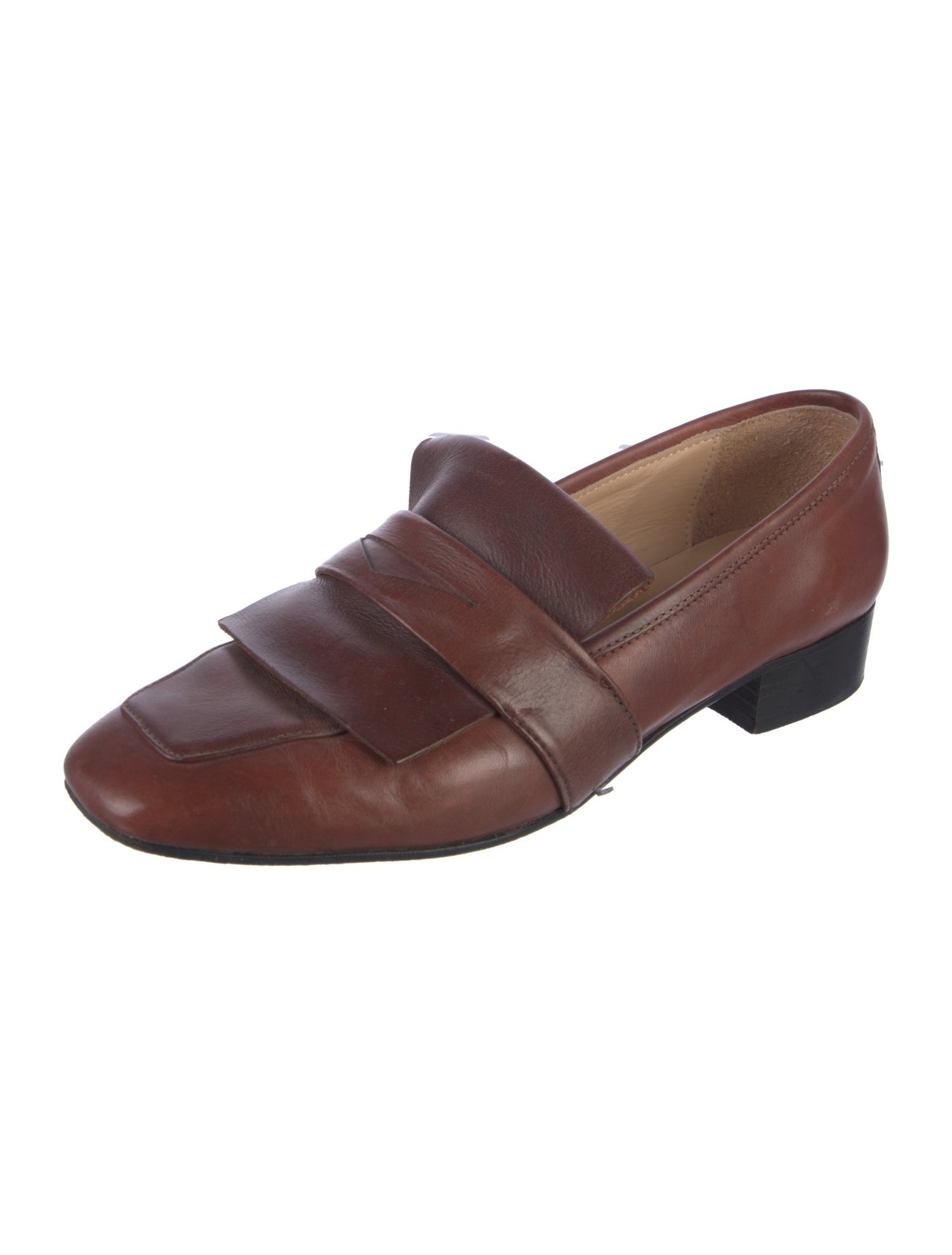 Ann Mashburn Leather Loafers