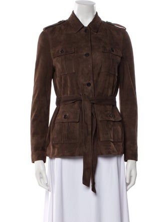 Ann Mashburn Suede Utility Jacket