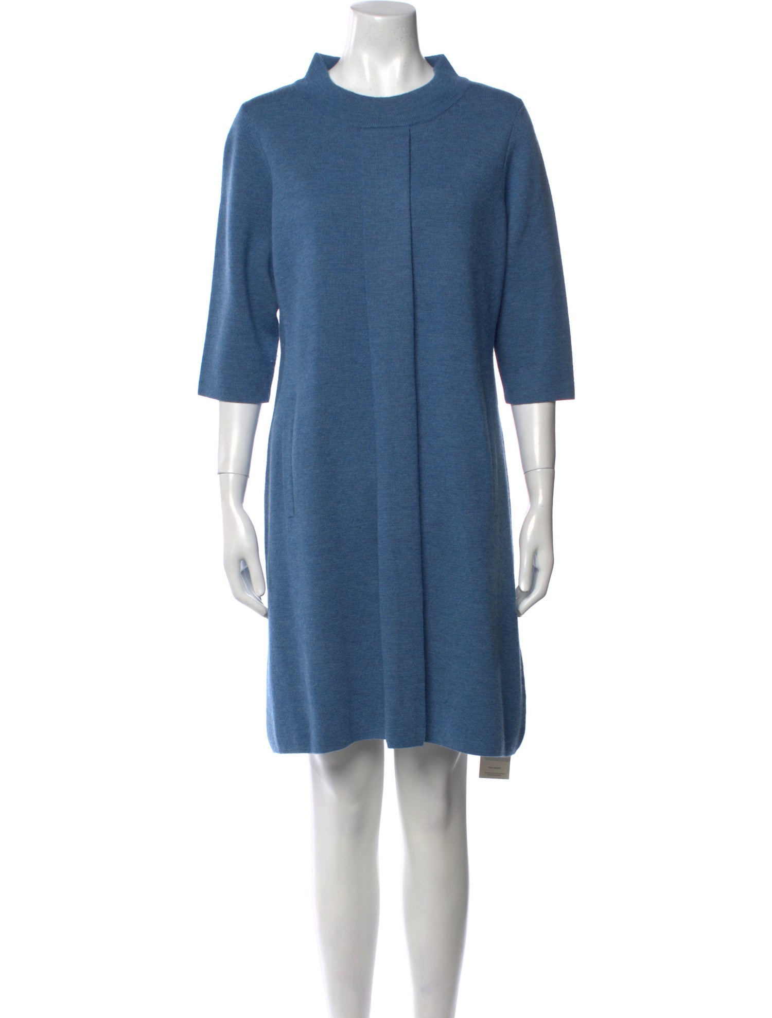Ann Mashburn Merino Wool Mini Dress