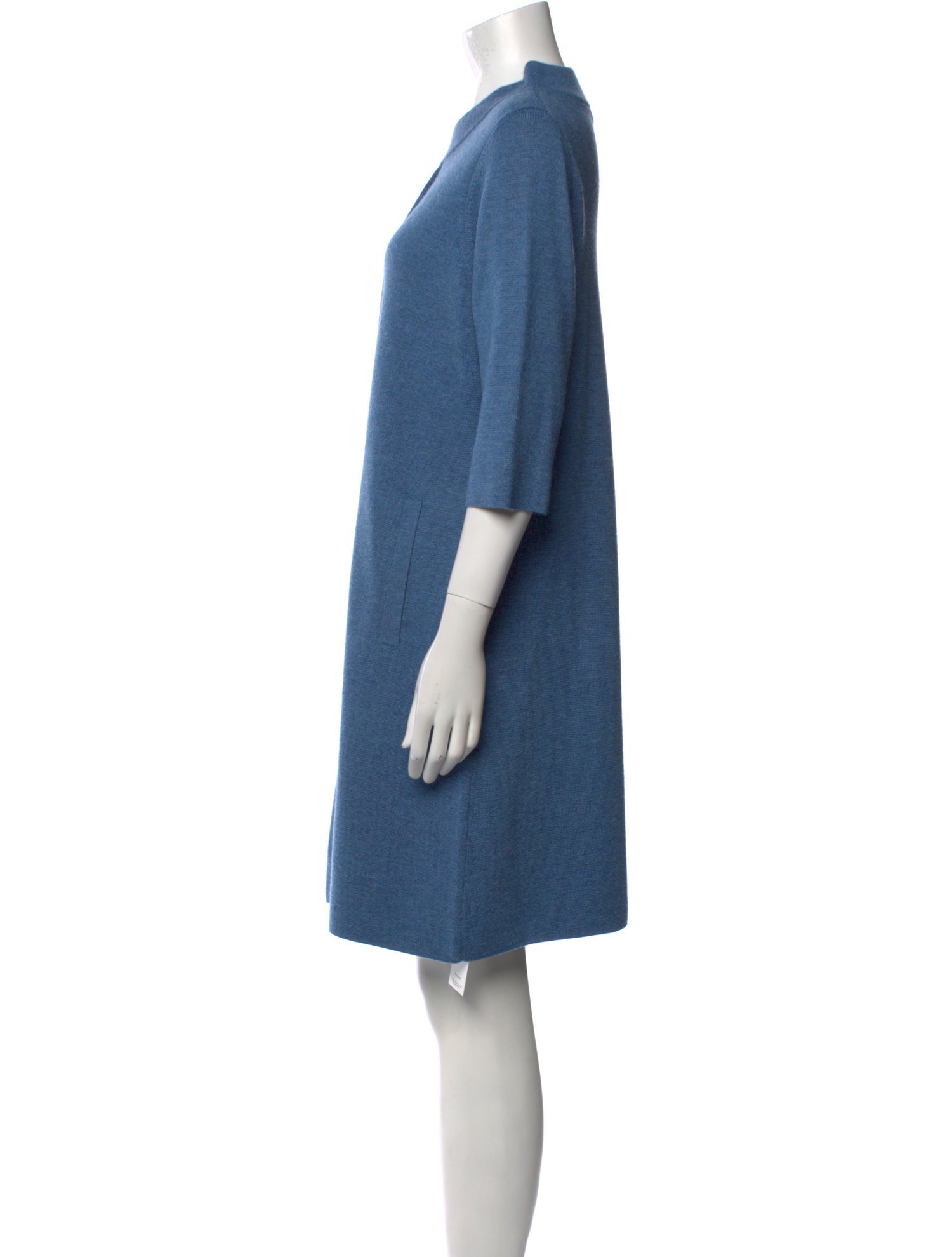 Ann Mashburn Merino Wool Mini Dress