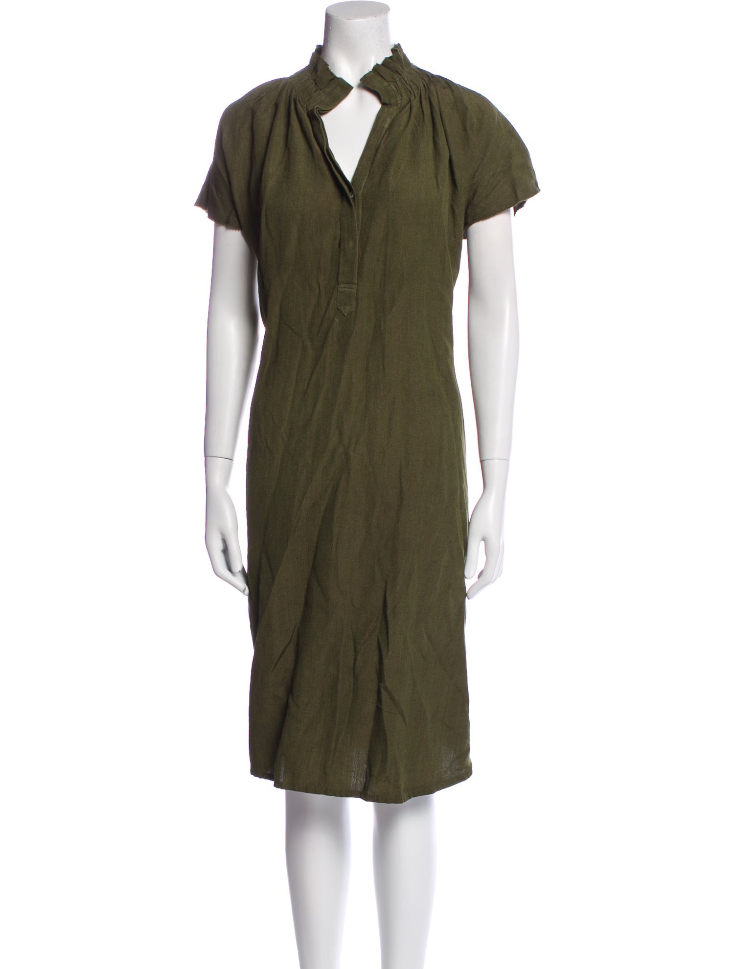 Ann Mashburn Silk Knee-Length Dress