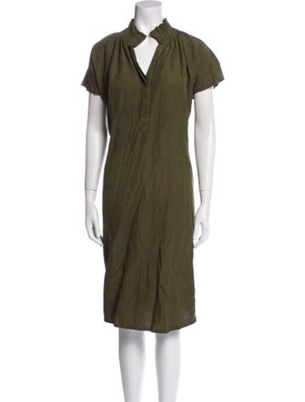 Ann Mashburn Silk Knee-Length Dress