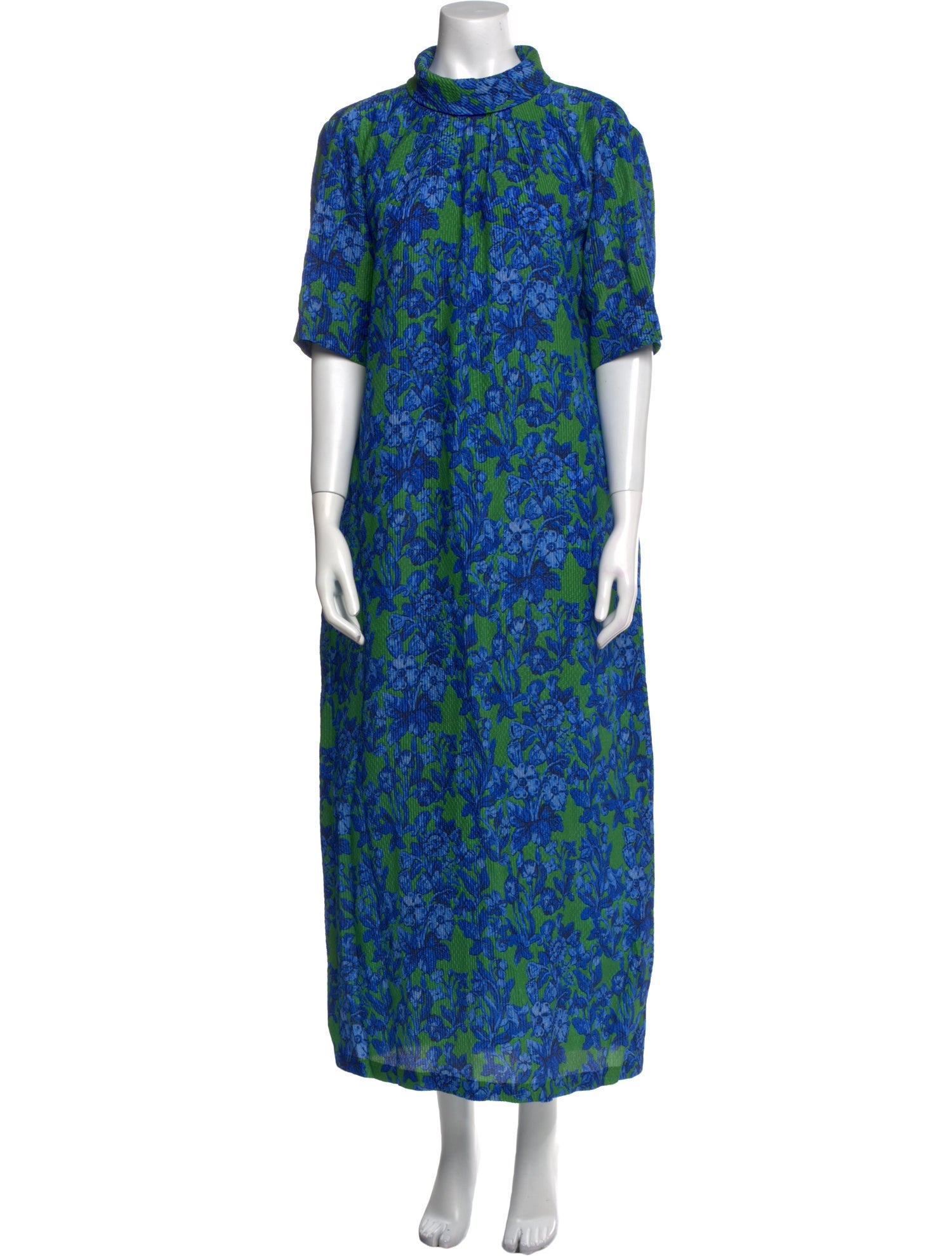 Ann Mashburn Floral Print Long Dress