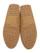 Ann Mashburn Suede Bow Accents Loafers