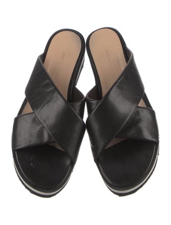Ann Mashburn Leather Slides